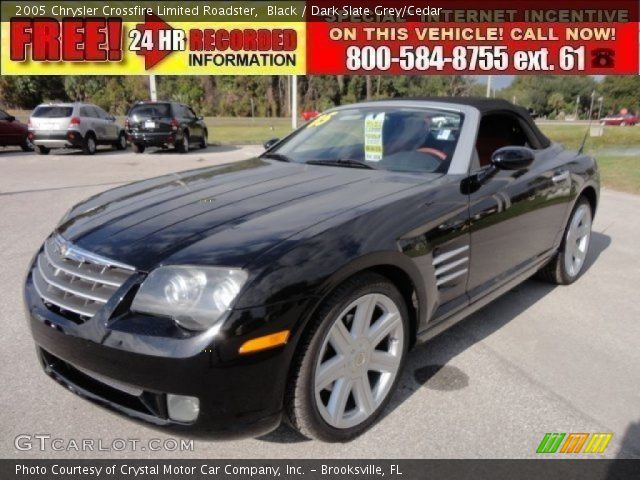 2005 Chrysler Crossfire Limited Roadster in Black