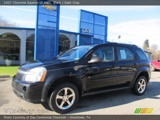 2007 Chevrolet Equinox LS AWD in Black