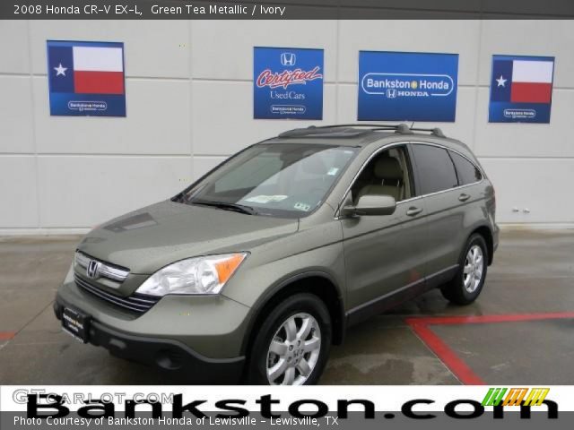 2008 Honda CR-V EX-L in Green Tea Metallic