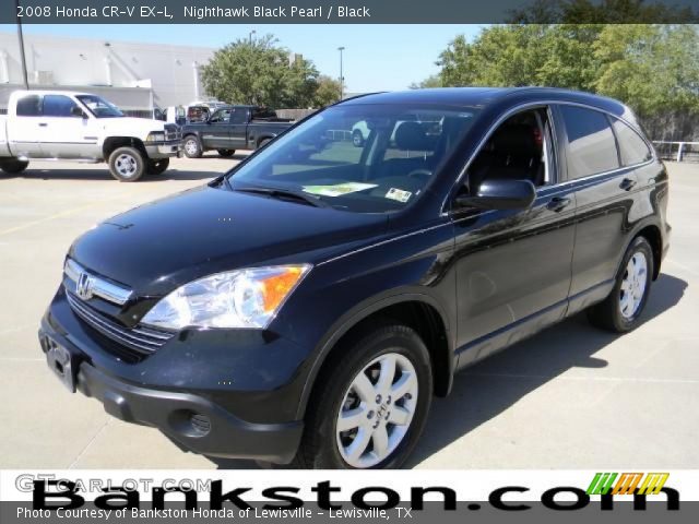 2008 Honda CR-V EX-L in Nighthawk Black Pearl
