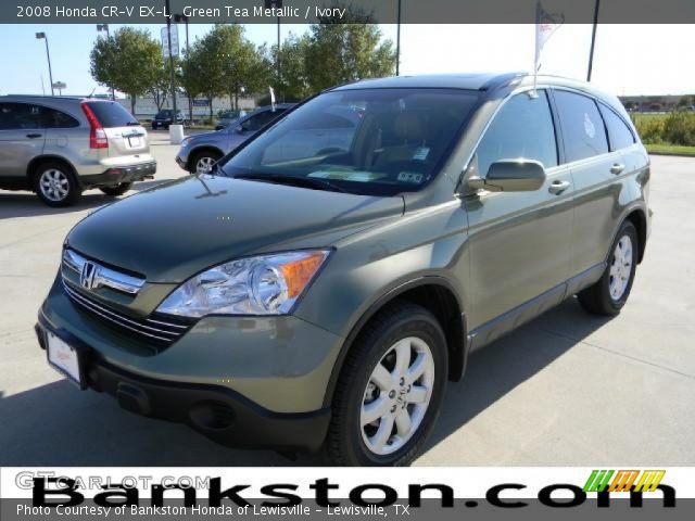 2008 Honda CR-V EX-L in Green Tea Metallic