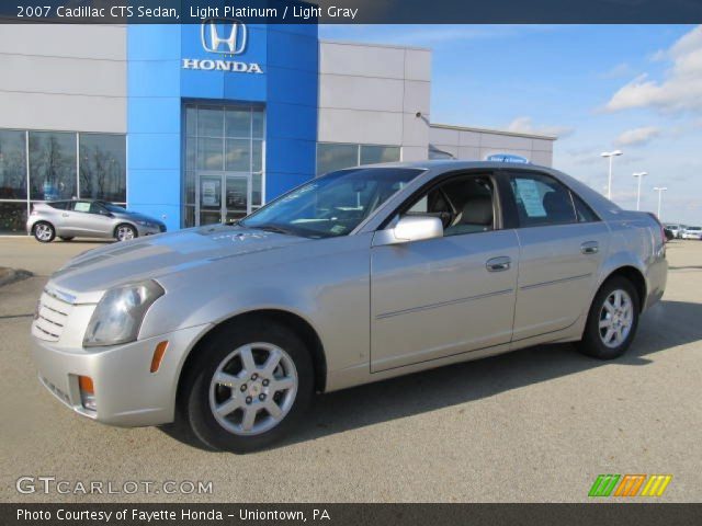2007 Cadillac CTS Sedan in Light Platinum