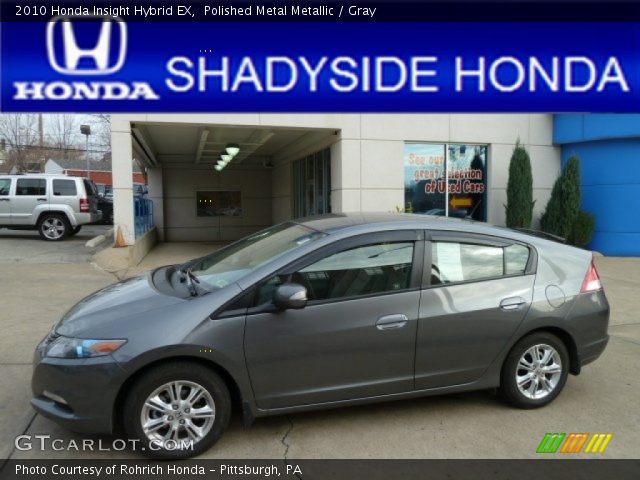 2010 Honda Insight Hybrid EX in Polished Metal Metallic