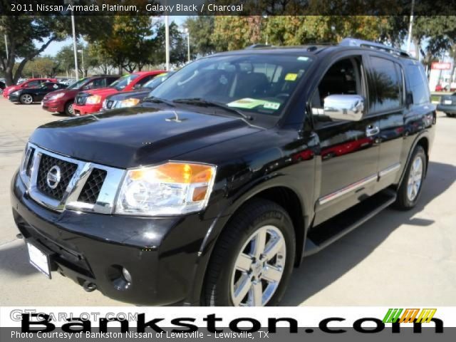 2011 Nissan Armada Platinum in Galaxy Black
