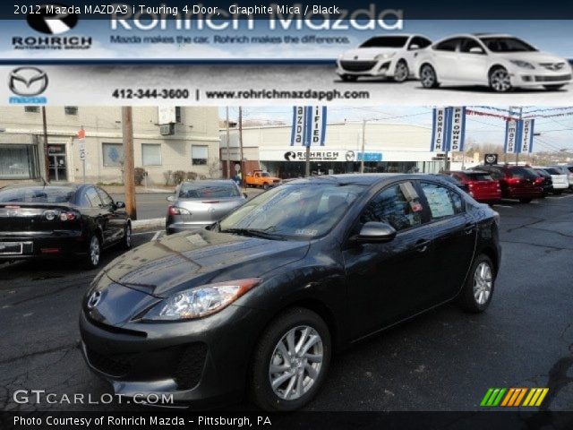 2012 Mazda MAZDA3 i Touring 4 Door in Graphite Mica