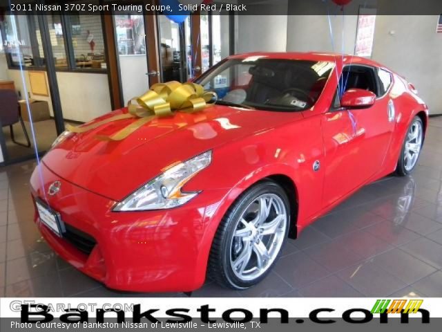2011 Nissan 370Z Sport Touring Coupe in Solid Red