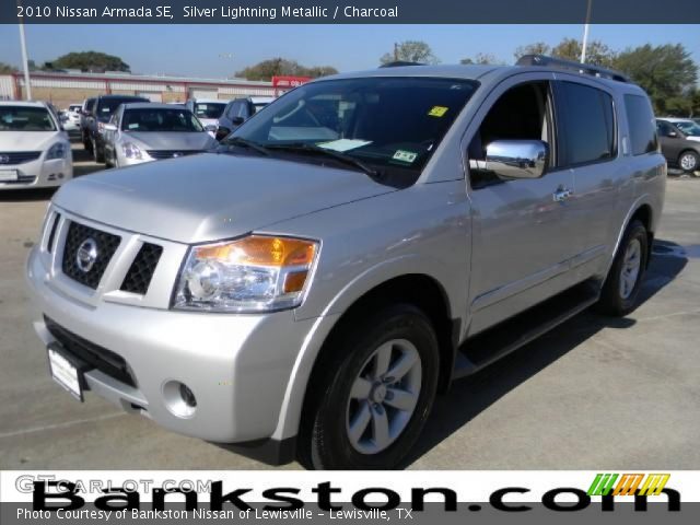 2010 Nissan Armada SE in Silver Lightning Metallic