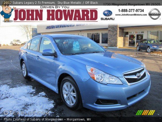 2012 Subaru Legacy 2.5i Premium in Sky Blue Metallic