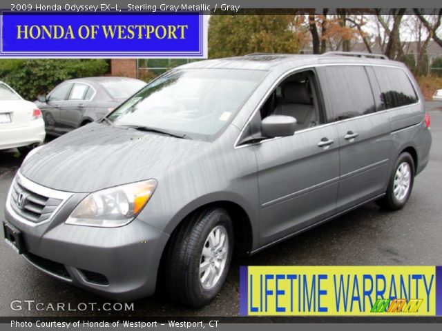 2009 Honda Odyssey EX-L in Sterling Gray Metallic