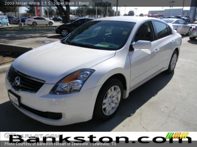 2009 Nissan Altima 2.5 S in Super Black