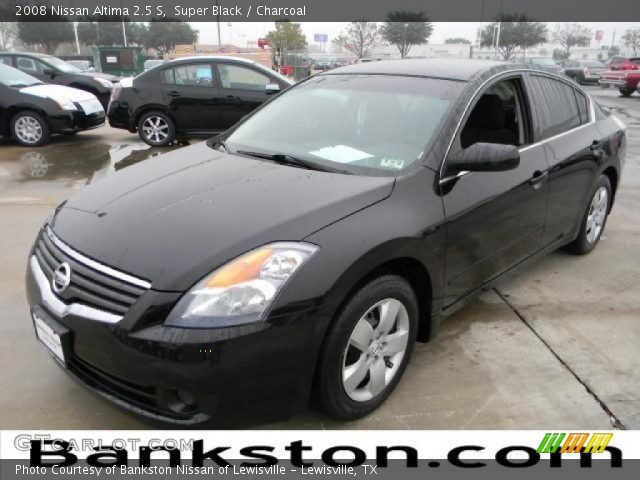 2008 Nissan Altima 2.5 S in Super Black