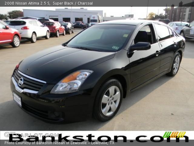 2008 Nissan Altima 2.5 S in Super Black