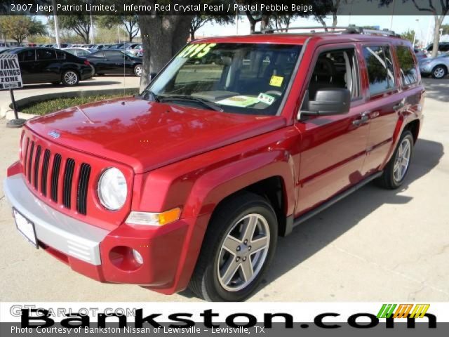 2007 Jeep Patriot Limited in Inferno Red Crystal Pearl