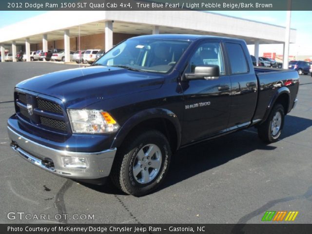 2012 Dodge Ram 1500 SLT Quad Cab 4x4 in True Blue Pearl