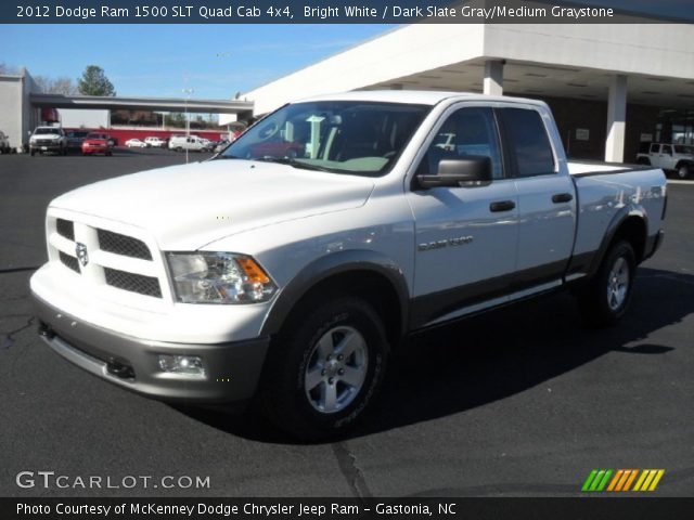 2012 Dodge Ram 1500 SLT Quad Cab 4x4 in Bright White