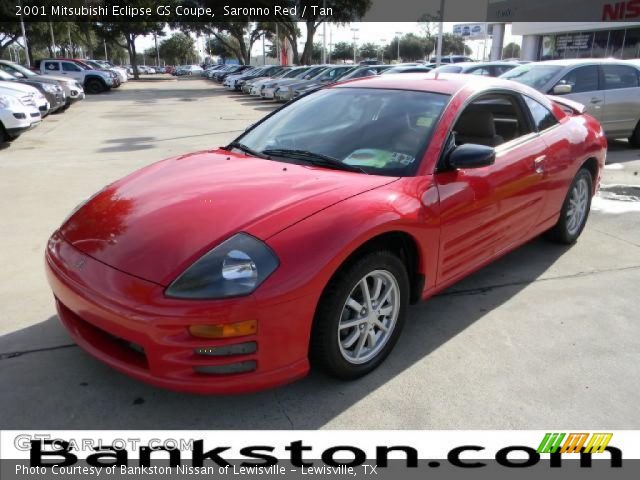 2001 Mitsubishi Eclipse GS Coupe in Saronno Red