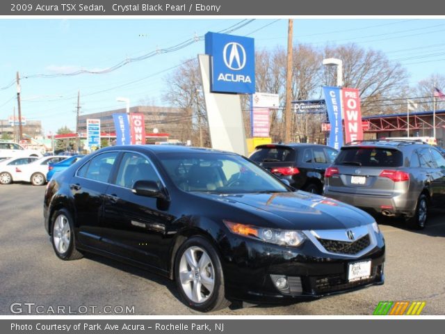2009 Acura TSX Sedan in Crystal Black Pearl