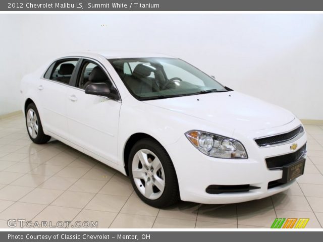 2012 Chevrolet Malibu LS in Summit White