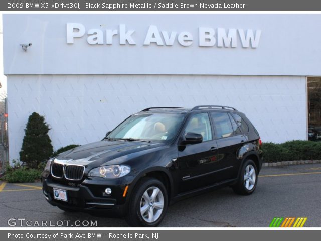 2009 BMW X5 xDrive30i in Black Sapphire Metallic