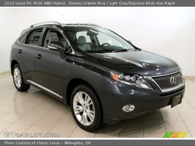 2010 Lexus RX 450h AWD Hybrid in Smokey Granite Mica