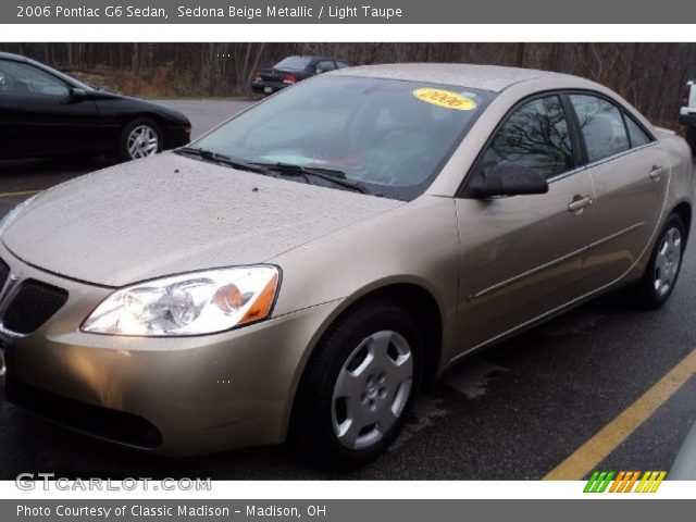 2006 Pontiac G6 Sedan in Sedona Beige Metallic