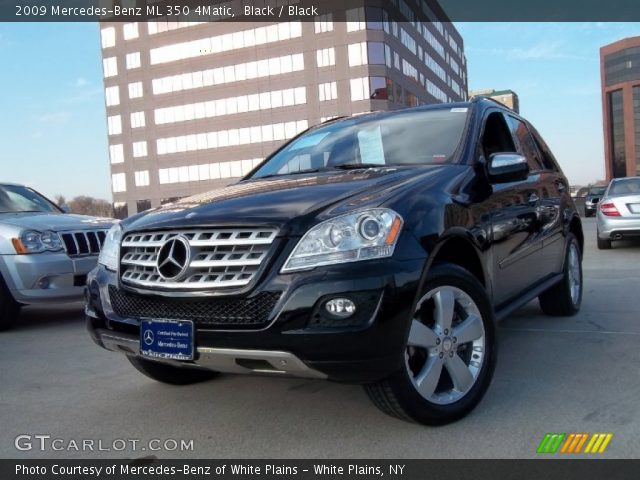 2009 Mercedes-Benz ML 350 4Matic in Black