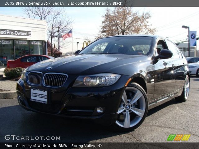 2009 BMW 3 Series 335xi Sedan in Black Sapphire Metallic