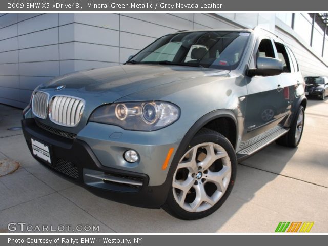 2009 BMW X5 xDrive48i in Mineral Green Metallic