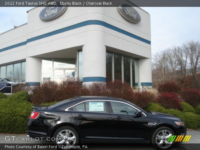 2012 Ford Taurus SHO AWD in Ebony Black