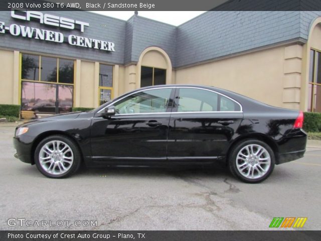 2008 Volvo S80 T6 AWD in Black