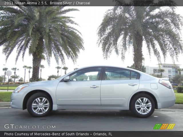 2011 Nissan Altima 2.5 S in Brilliant Silver