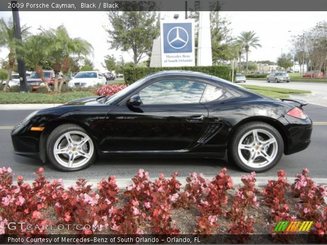 2009 Porsche Cayman  in Black