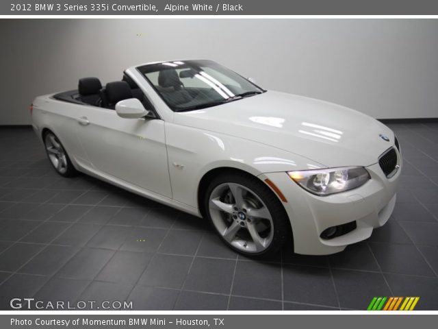 2012 BMW 3 Series 335i Convertible in Alpine White