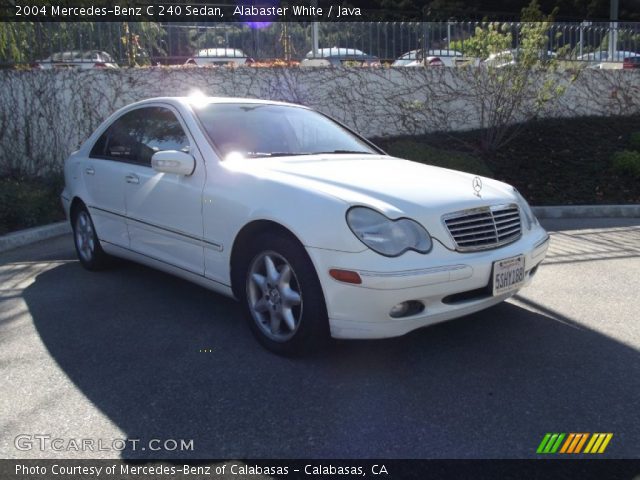 2004 Mercedes-Benz C 240 Sedan in Alabaster White