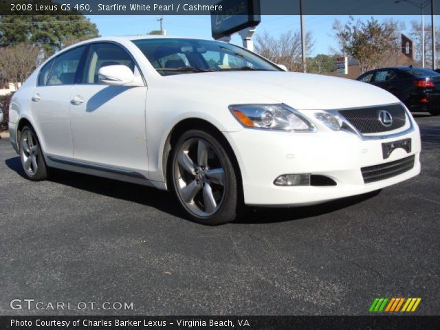 2008 Lexus GS 460 in Starfire White Pearl