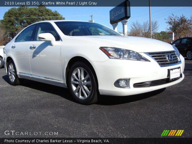 2010 Lexus ES 350 in Starfire White Pearl