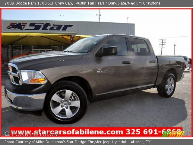 2009 Dodge Ram 1500 SLT Crew Cab in Austin Tan Pearl