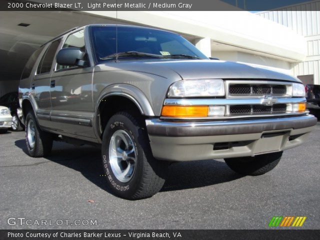 2000 Chevrolet Blazer LT in Light Pewter Metallic