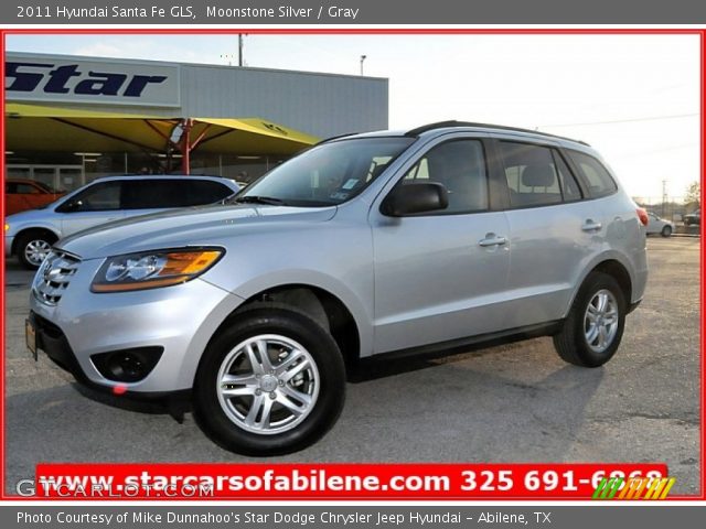 2011 Hyundai Santa Fe GLS in Moonstone Silver