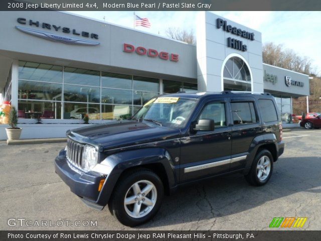 2008 Jeep Liberty Limited 4x4 in Modern Blue Pearl