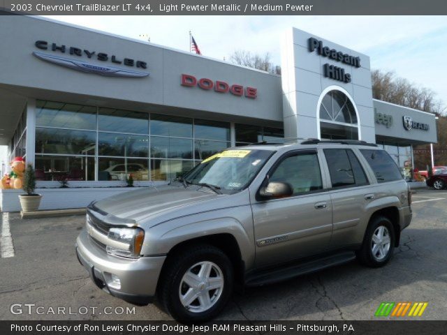 2003 Chevrolet TrailBlazer LT 4x4 in Light Pewter Metallic