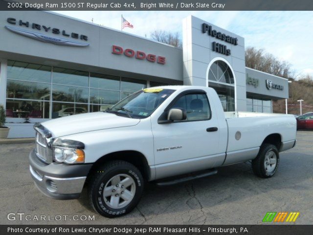 2002 Dodge Ram 1500 ST Regular Cab 4x4 in Bright White
