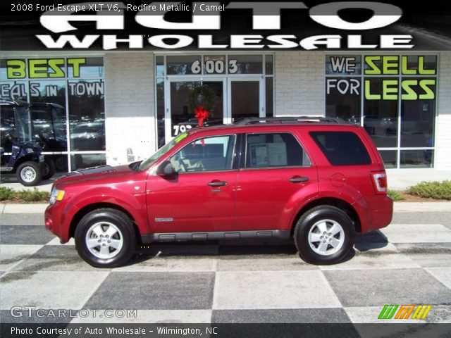 2008 Ford Escape XLT V6 in Redfire Metallic