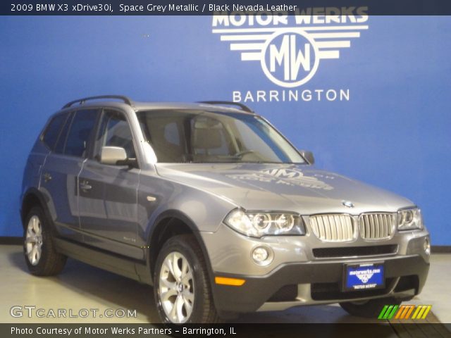 2009 BMW X3 xDrive30i in Space Grey Metallic