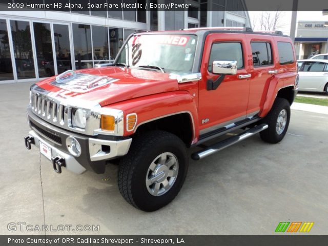 2009 Hummer H3 Alpha in Solar Flare Metallic