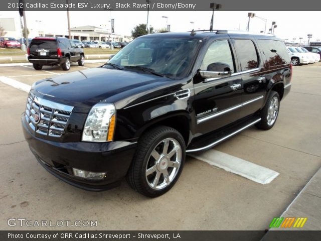 2012 Cadillac Escalade ESV Luxury in Black Raven