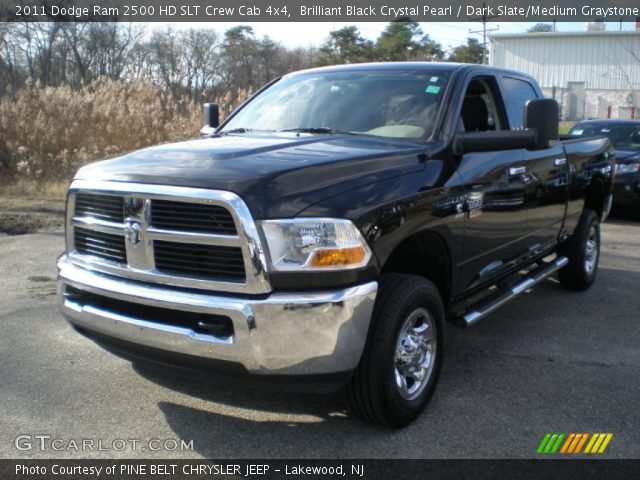 2011 Dodge Ram 2500 HD SLT Crew Cab 4x4 in Brilliant Black Crystal Pearl