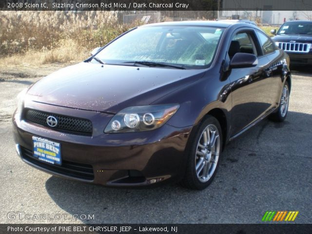2008 Scion tC  in Sizzling Crimson Red Mica