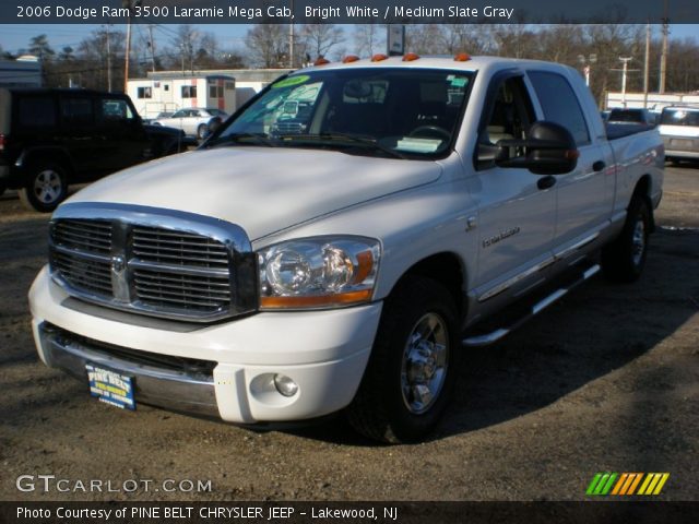 2006 Dodge Ram 3500 Laramie Mega Cab in Bright White