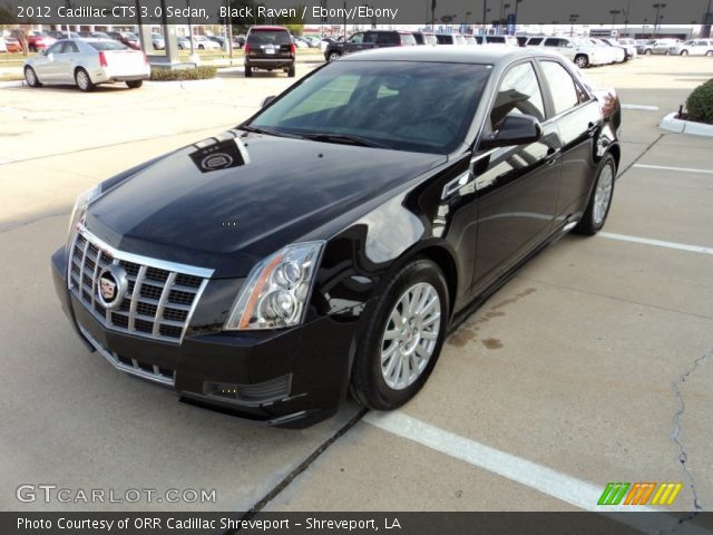 2012 Cadillac CTS 3.0 Sedan in Black Raven